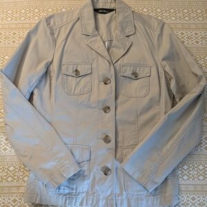 Eddie Bauer Light Tan Utility Jacket
